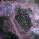 This ‘bubble’ in the Large Magellanic Cloud was formed by the explosive death of one or more stars. Image: Gemini South Telescope/Travis Rector
